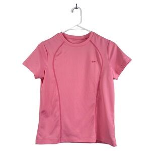 Nike Women’s Short Sleeve T-shirt Top Small Pink Stretch